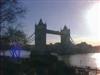 Tower Bridge with the Sun shining on (yes it does get sunny in England!!)