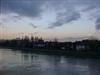 Windy evening on the river