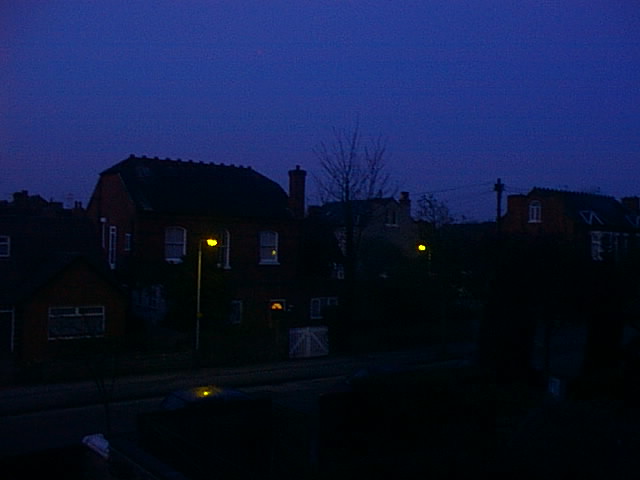 Nice colour sky dontcha think?