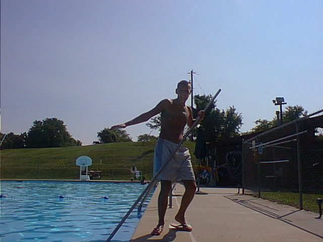 Our friendly lifeguard .. 