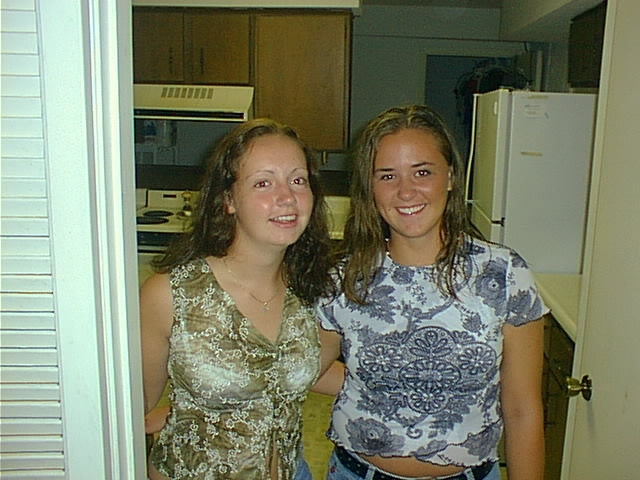 Sharon and Molly before we went out in New Orleans