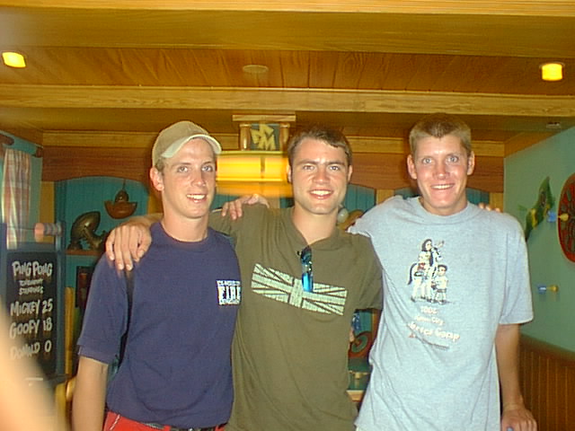The guys in Mickeys house