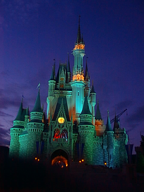 Just before the fireworks