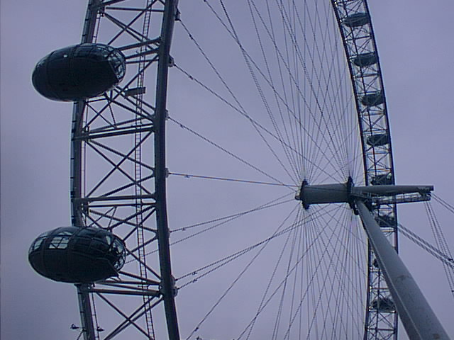The London Eye.
