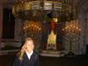 Lisa, about to get coronated in the Wakefield Tower (I think!).